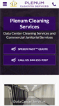 Mobile Screenshot of plenumcleaning.com